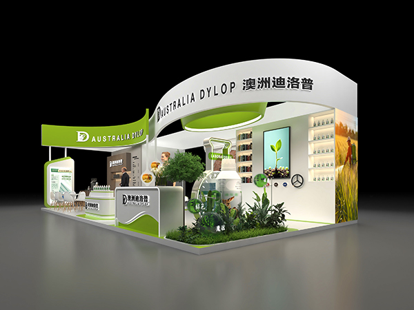 <展台设计>自然与科技共生