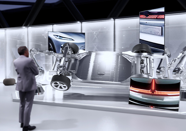 <展台设计>汽车巡展展示